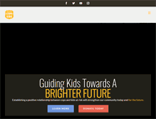Tablet Screenshot of copsandkids.ca
